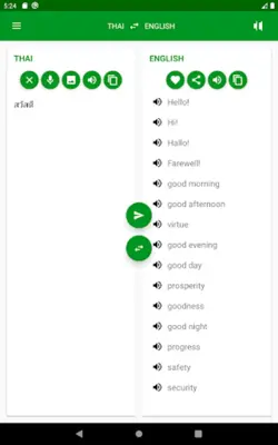 Thai - English translator  free & offline android App screenshot 6